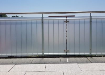 Balkonverglasung nicht transparent